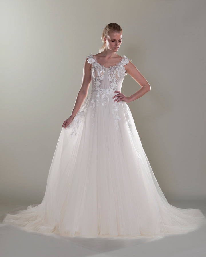 Wedding Gown A-line Moloty A003