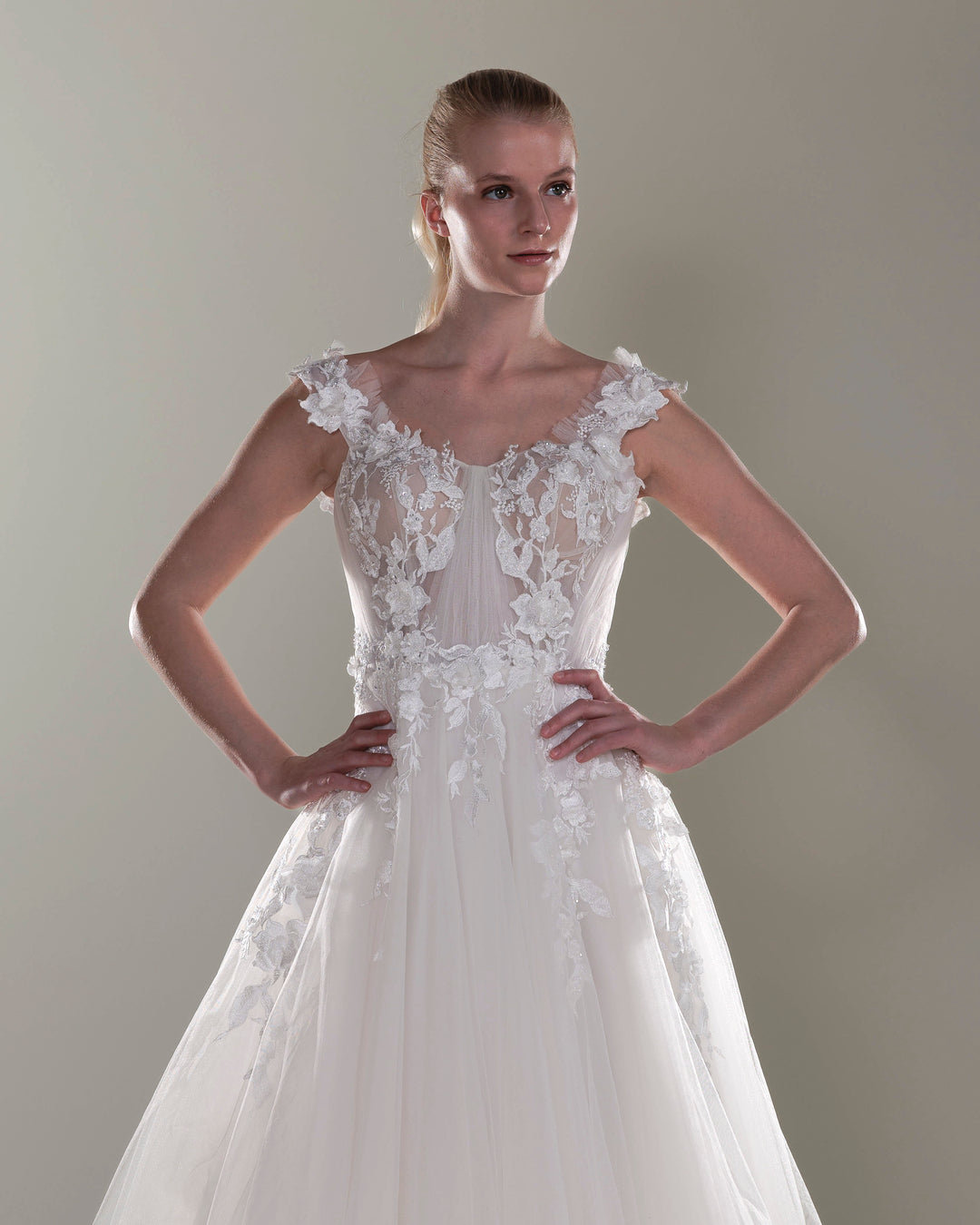 Wedding Gown A-line Moloty A003