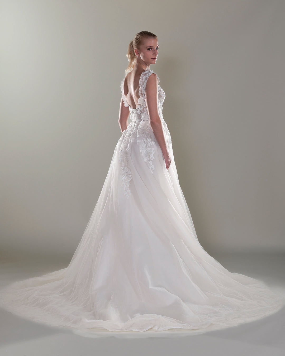 Wedding Gown A-line Moloty A003