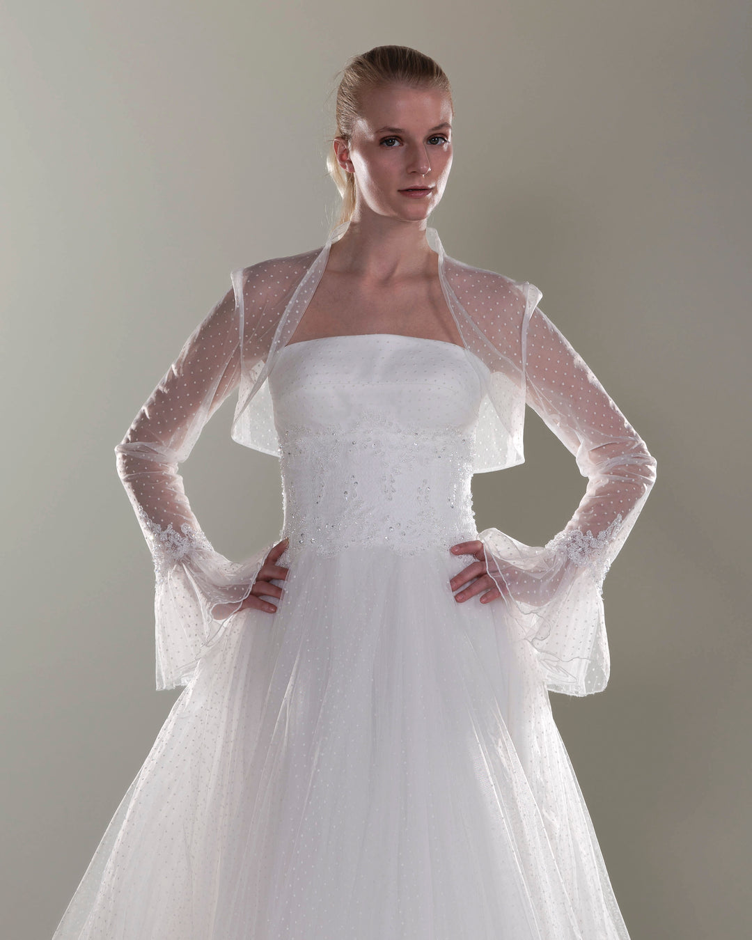 Wedding Gown A-line Moloty A004