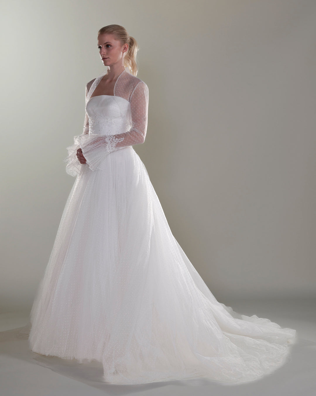 Wedding Gown A-line Moloty A004