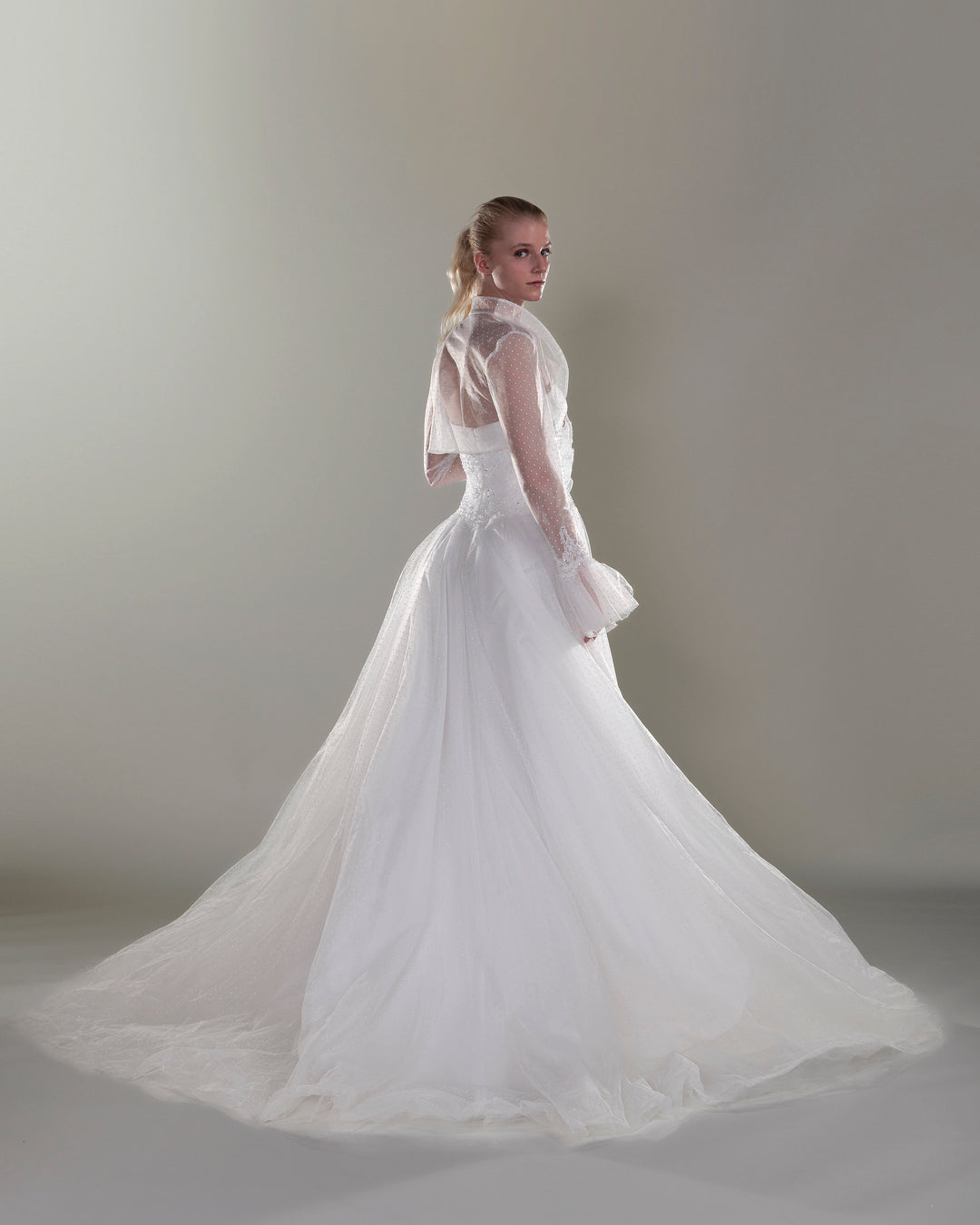 Wedding Gown A-line Moloty A004