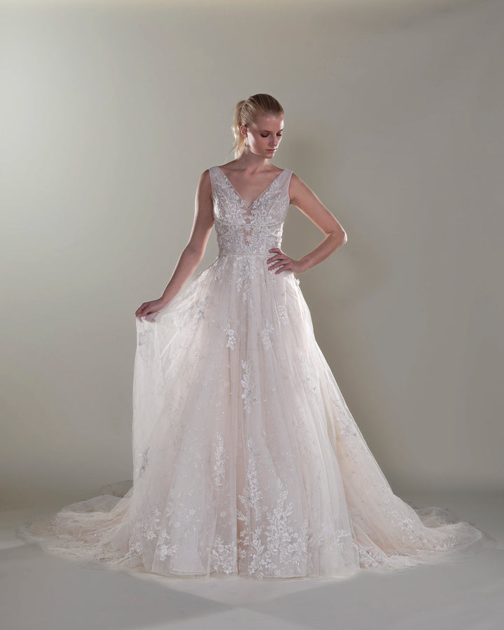 Wedding Gown A-line Moloty A005
