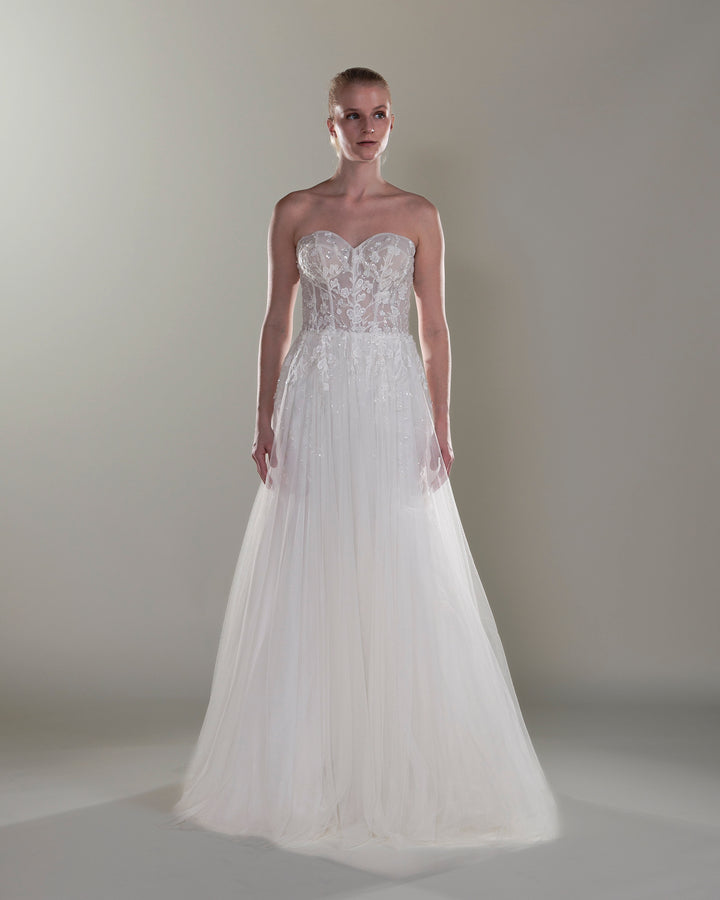 Wedding Gown A-line Moloty A007