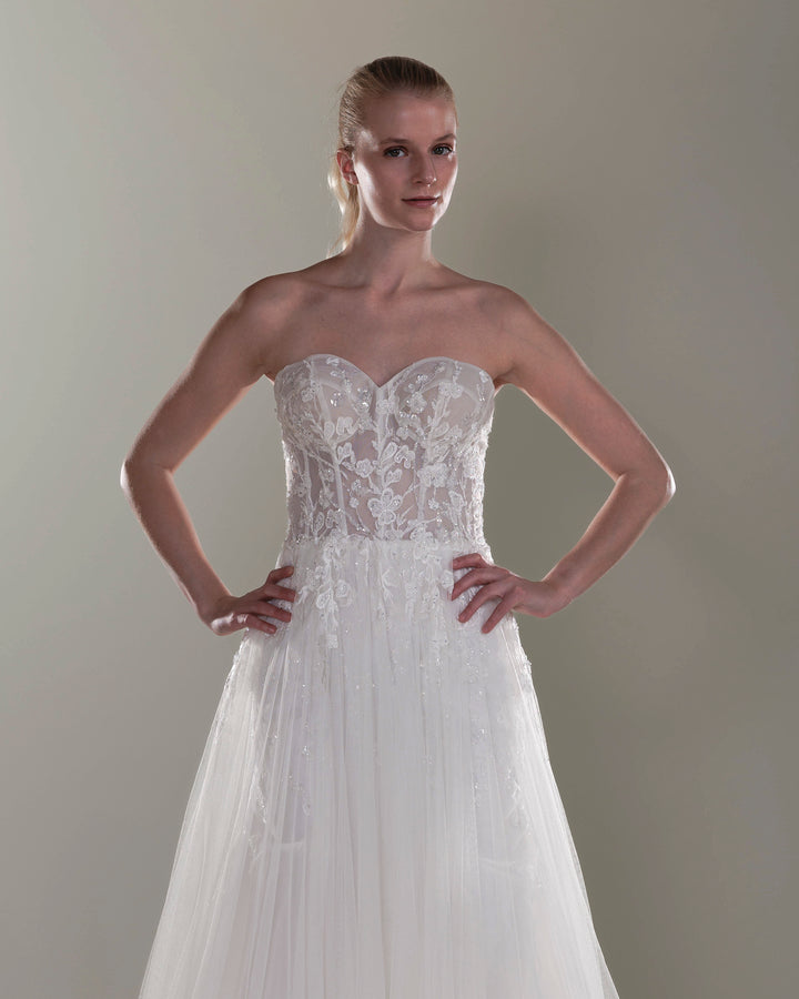 Wedding Gown A-line Moloty A007