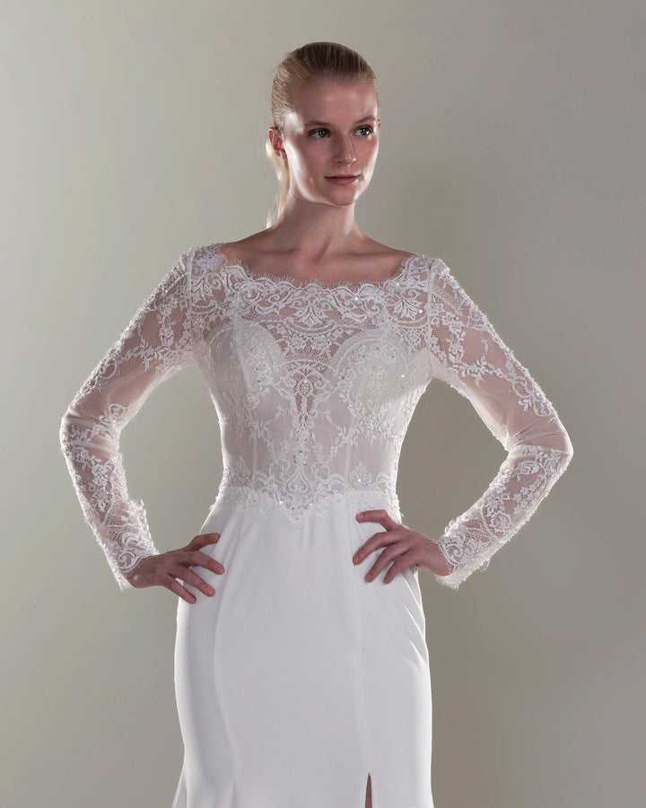 Wedding Gown Fit & Flare Moloty A009