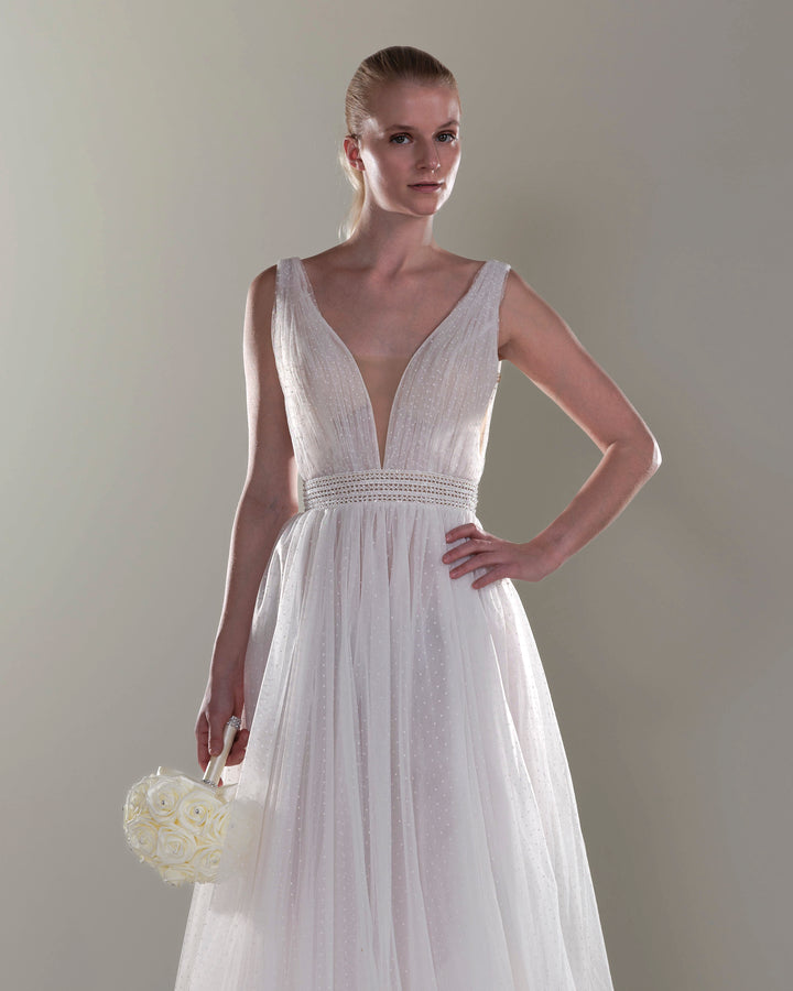Wedding Gown A-line Moloty A015