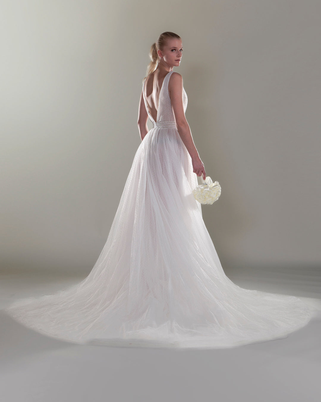 Wedding Gown A-line Moloty A015