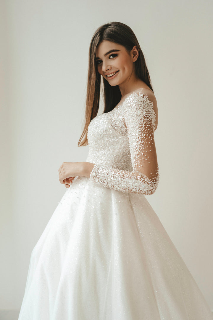 Wedding Gown A-line Wedding World Shine