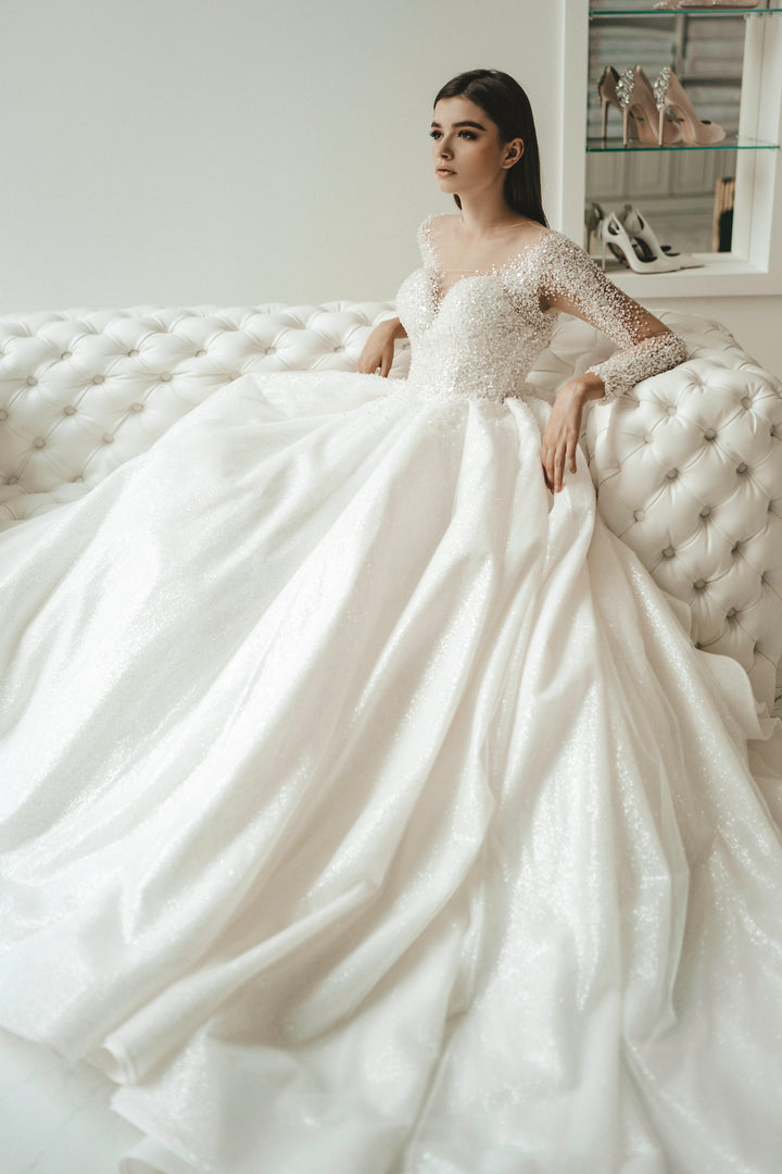 Wedding Gown A-line Wedding World Shine
