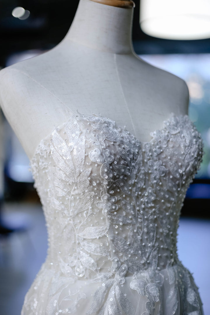 Wedding Gown A-line Ballgown Moloty A008