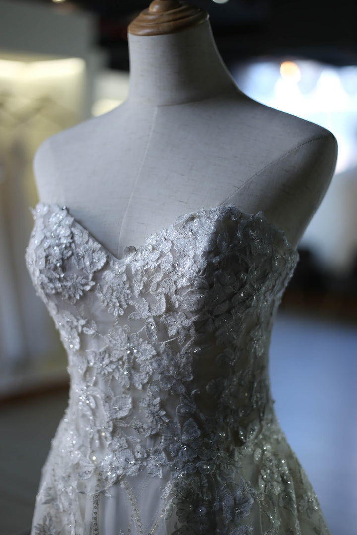 Wedding Gown A-line Moloty A114