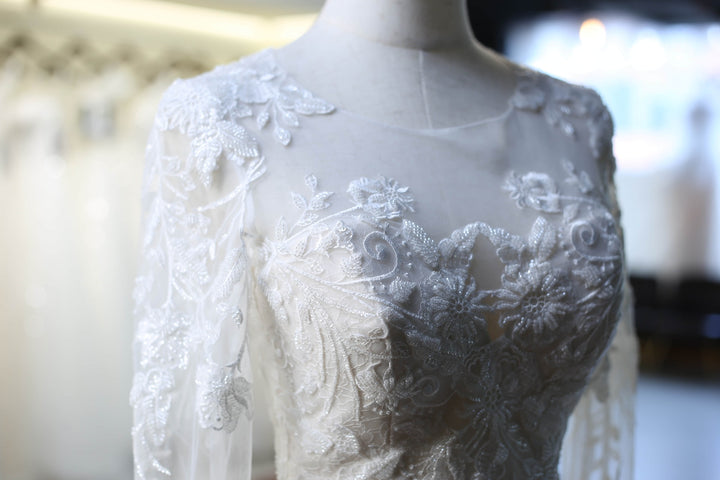 Wedding Gown Fit & Flare Moloty A002