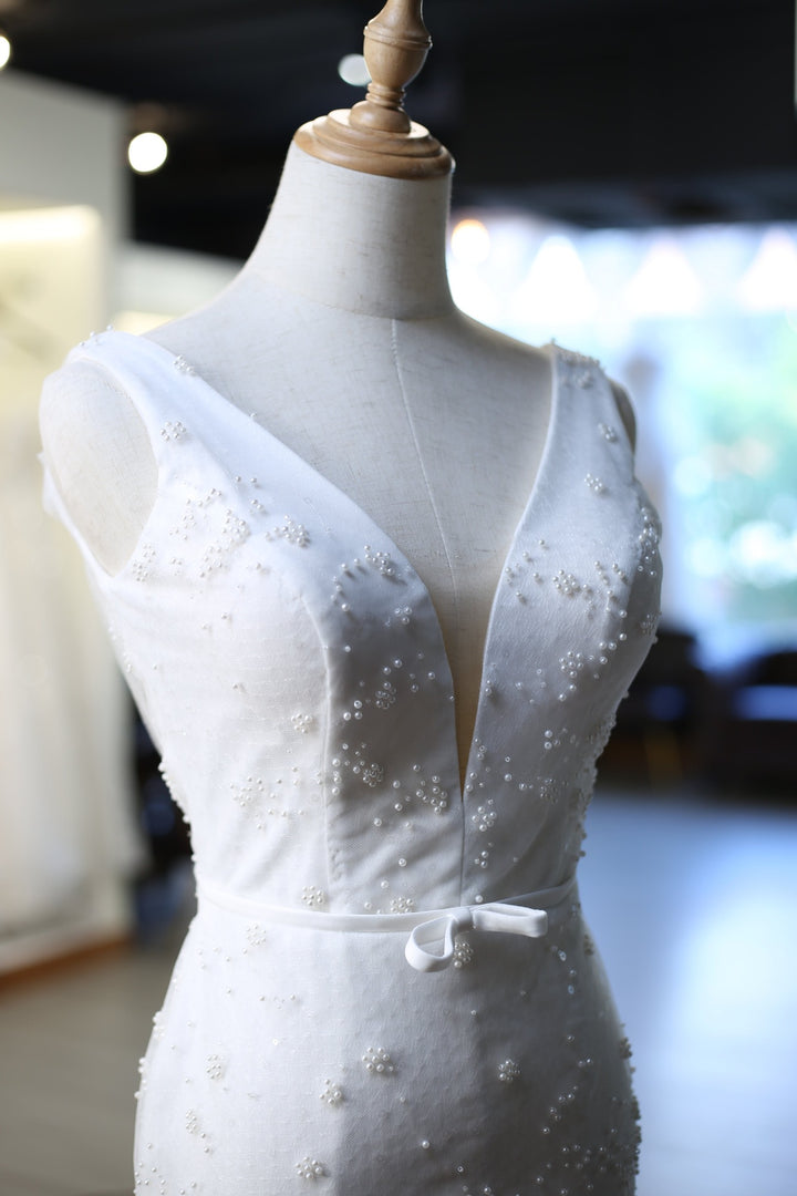 Wedding Gown Fit & Flare Moloty A116