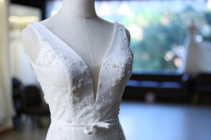 Wedding Gown Fit & Flare Moloty A116