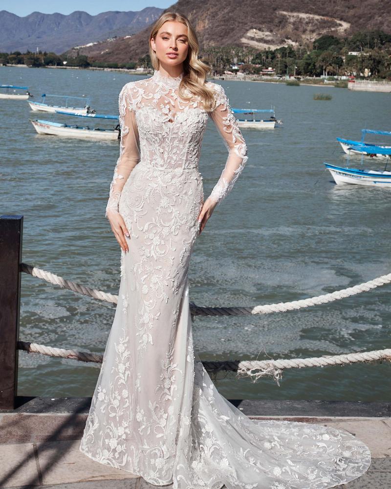 Wedding Gown Sheath Calla Blanche Gabi LA24236