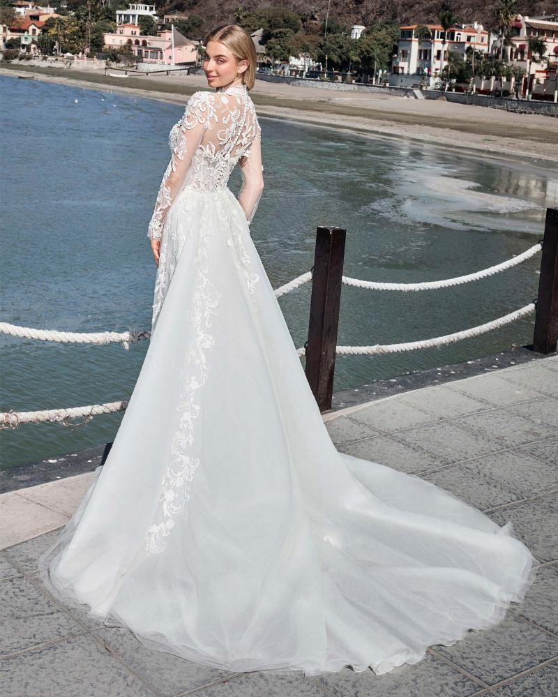 Wedding Gown Sheath Calla Blanche Gabi LA24236