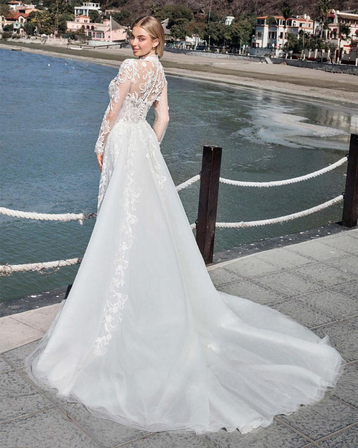 Wedding Gown Sheath Calla Blanche Gabi LA24236