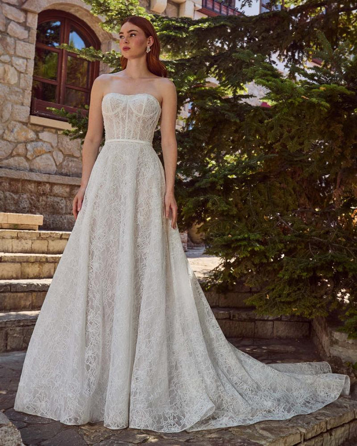 Wedding Gown A-line Calla Blanche Esme LA25113