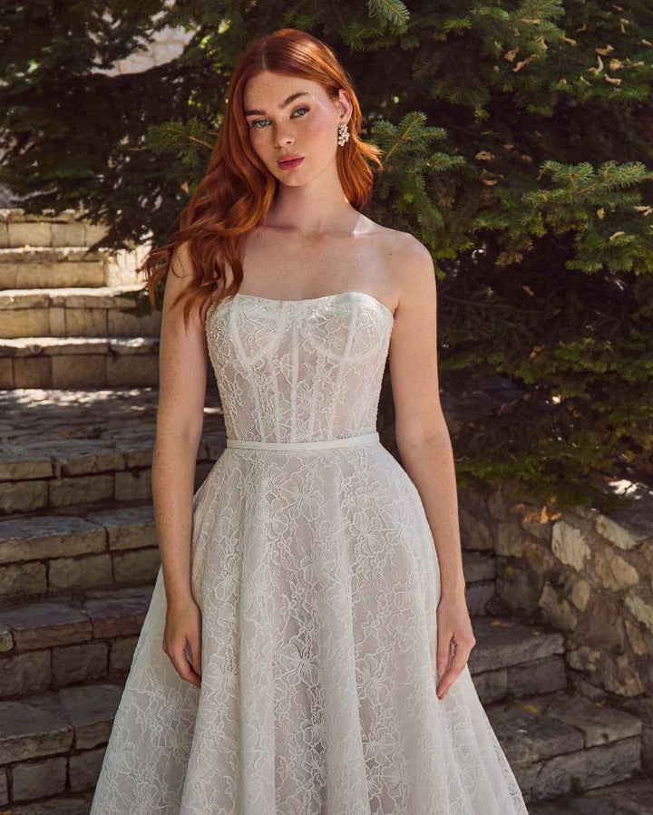 Wedding Gown A-line Calla Blanche Esme LA25113