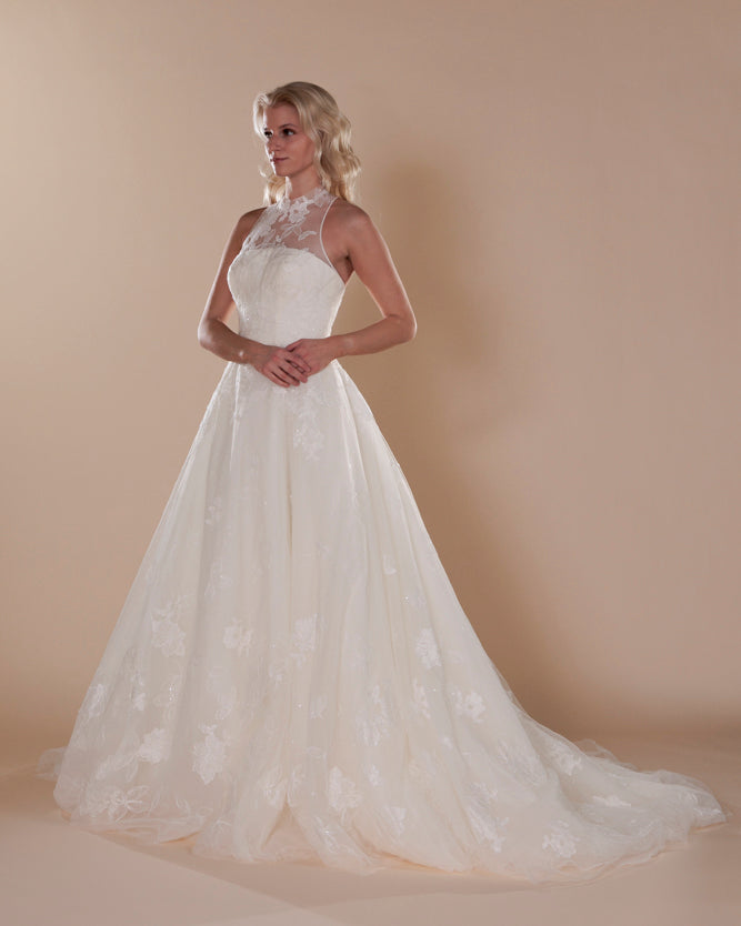 Wedding Gown A-line Ballgown Moloty A186