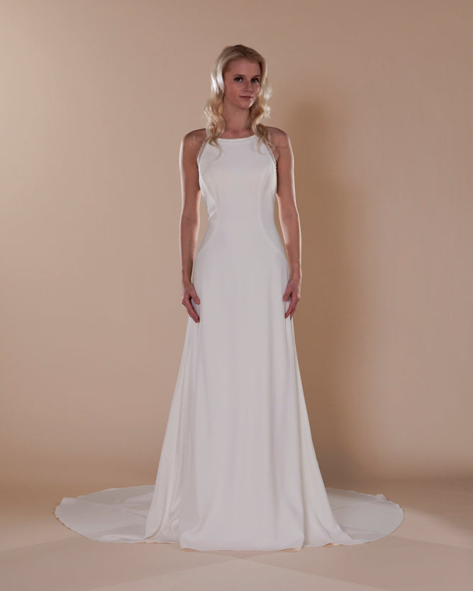 Wedding Gown Fit & Flare Moloty A212