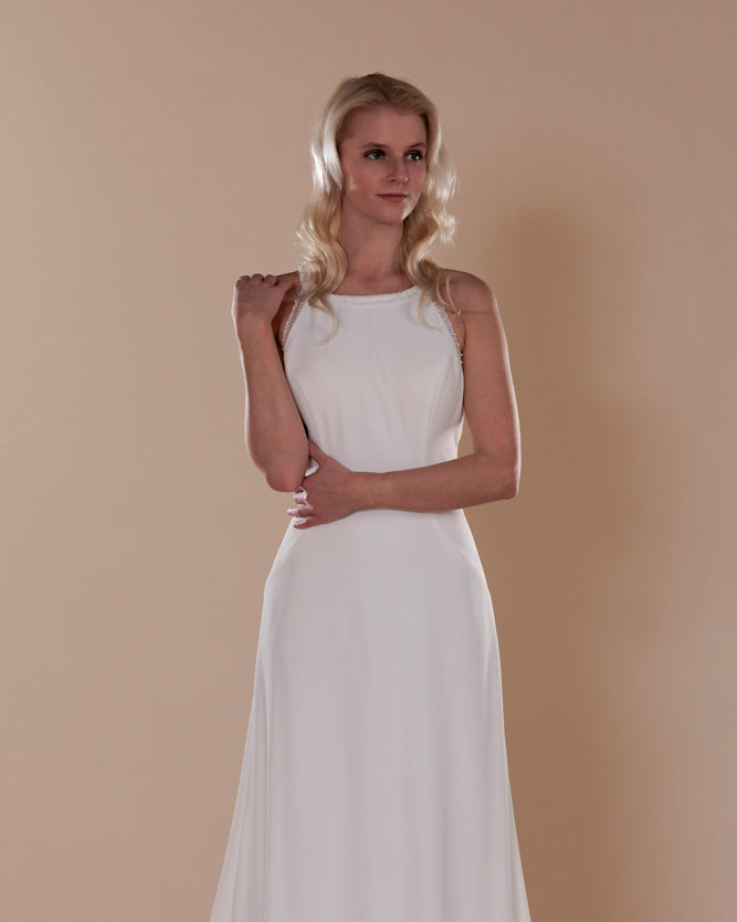 Wedding Gown Fit & Flare Moloty A212