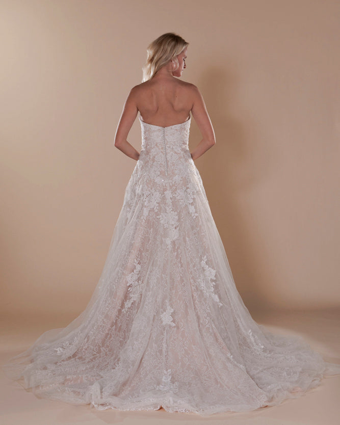Wedding Gown A-line Moloty A217