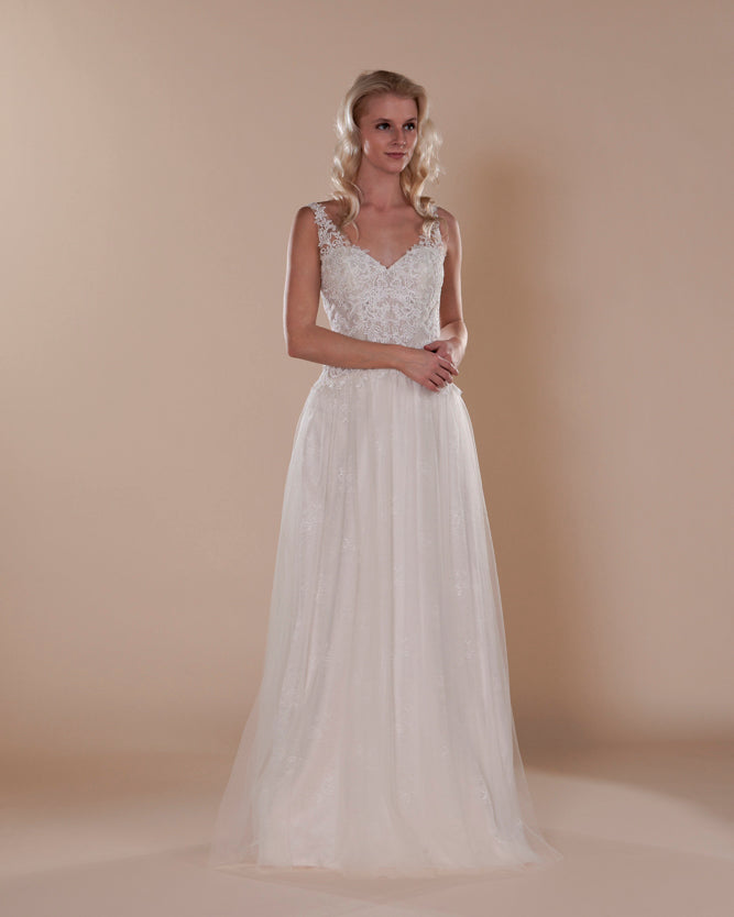 Wedding Gown A-line Moloty A222