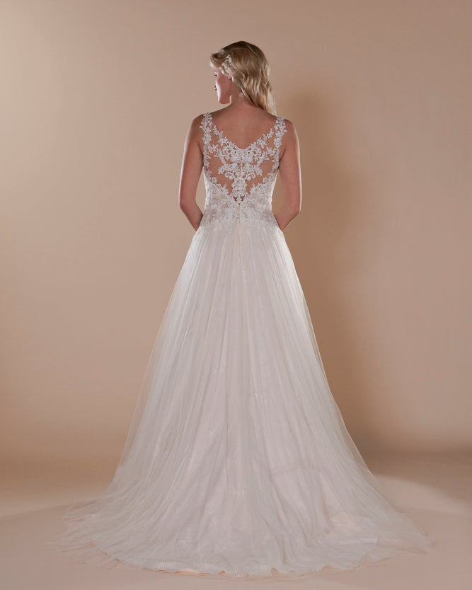 Wedding Gown A-line Moloty A222