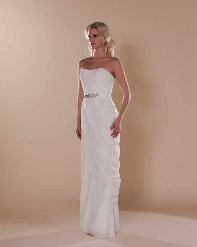 Wedding Gown Sheath Moloty A239