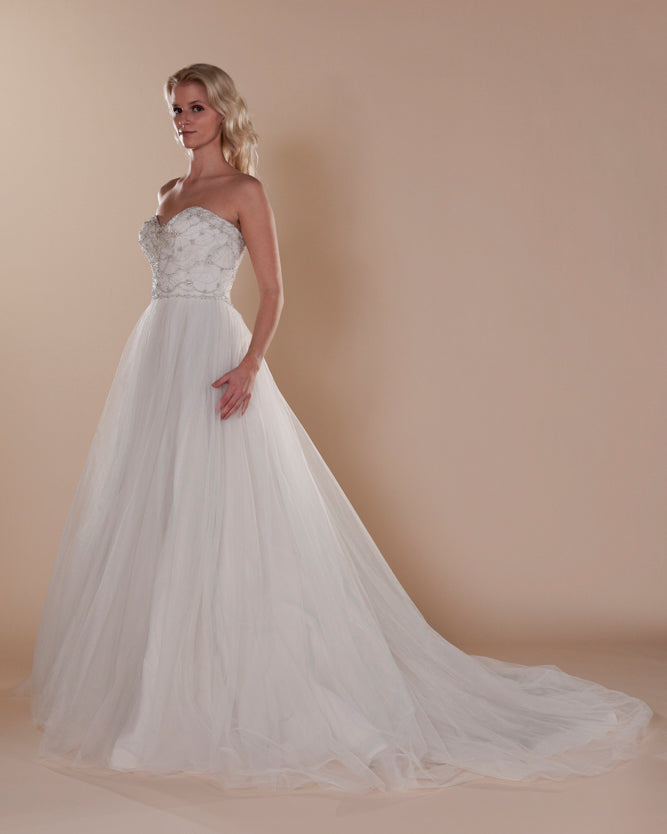 Wedding Gown A-line Moloty A192