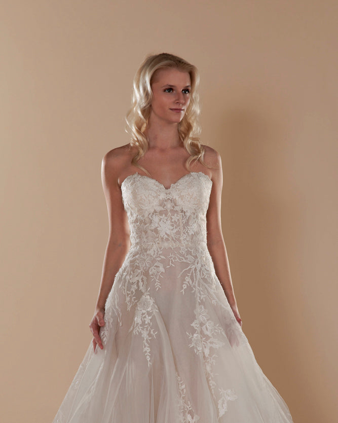 Wedding Gown A-line Moloty A193