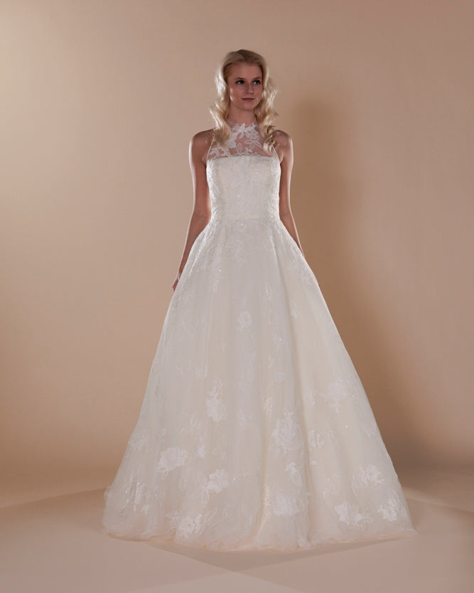 Wedding Gown A-line Ballgown Moloty A186