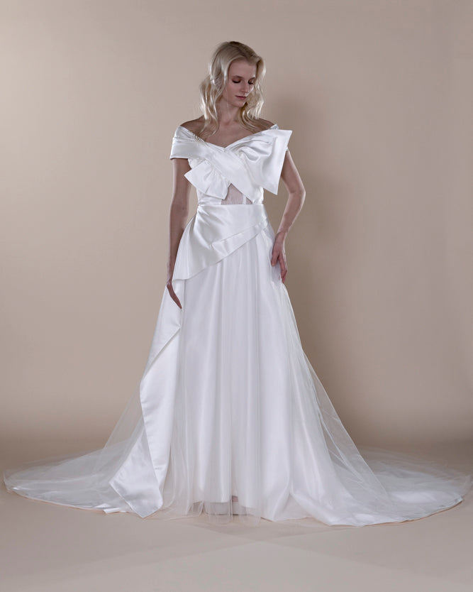 Wedding Gown A-line Moloty A261