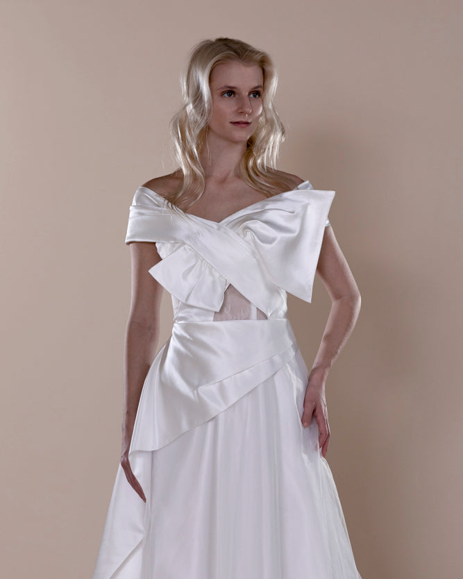 Wedding Gown A-line Moloty A261