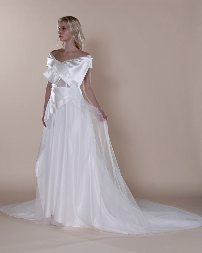 Wedding Gown A-line Moloty A261