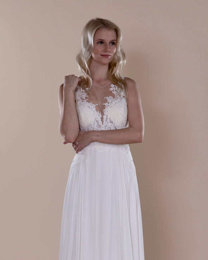 Wedding Gown A-line Moloty A243