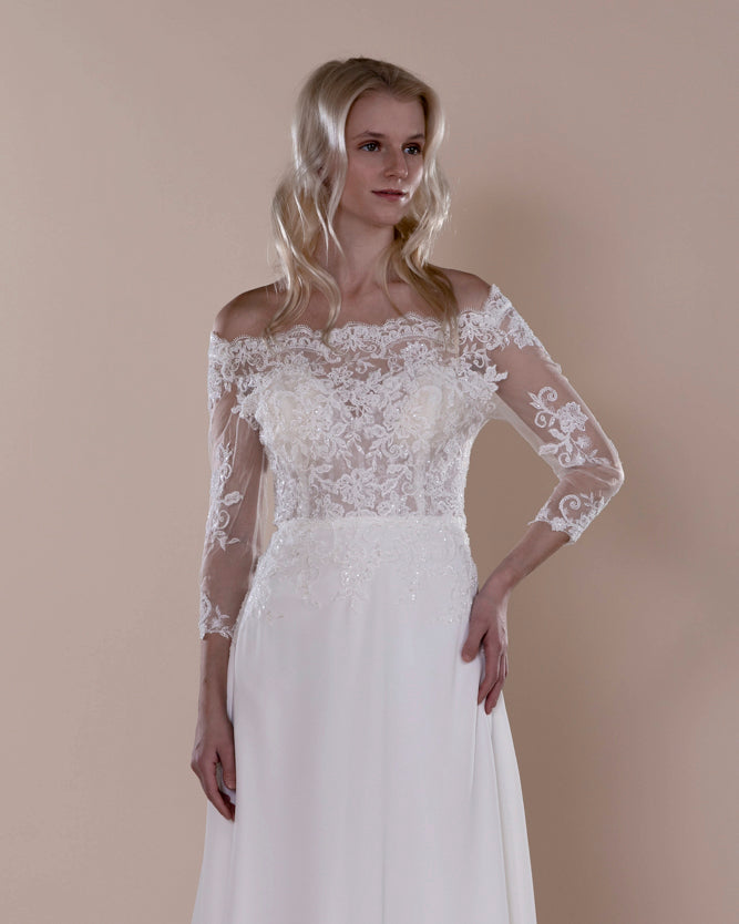Wedding Gown A-line Moloty A245