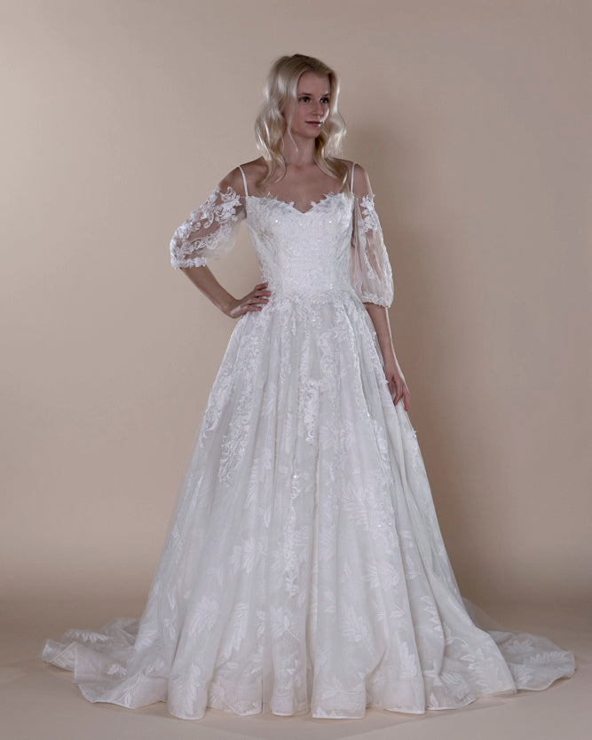 Wedding Gown A-line Ballgown Moloty A246
