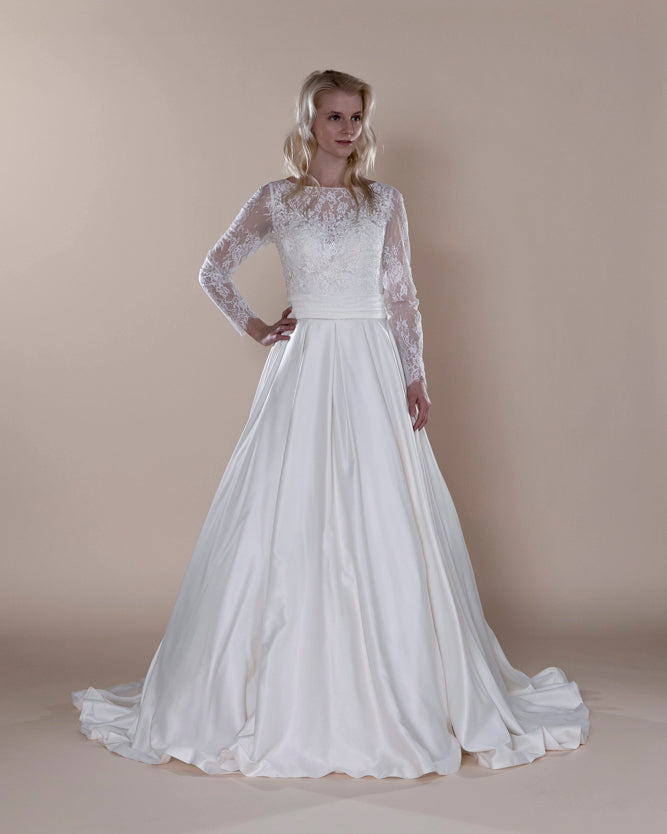 Wedding Gown A-line Ballgown Moloty A251