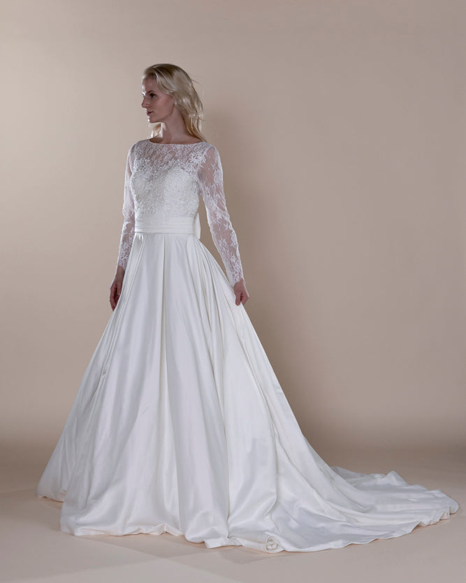 Wedding Gown A-line Ballgown Moloty A251
