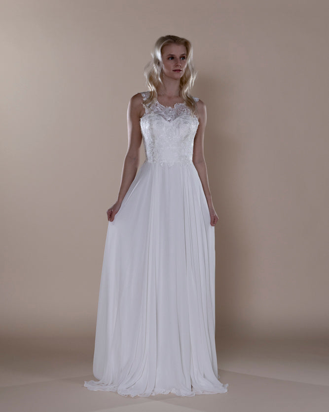 Wedding Gown A-line Moloty A255
