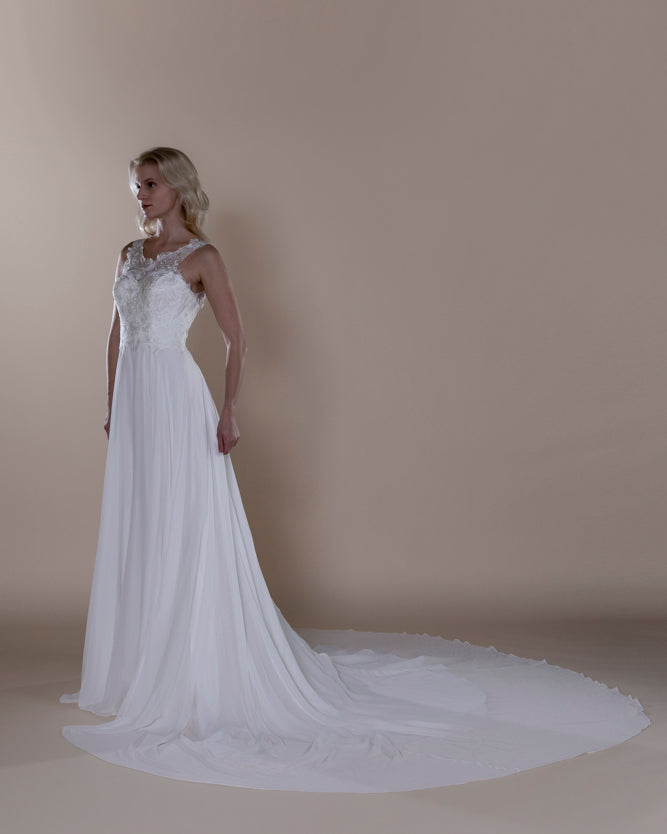 Wedding Gown A-line Moloty A255