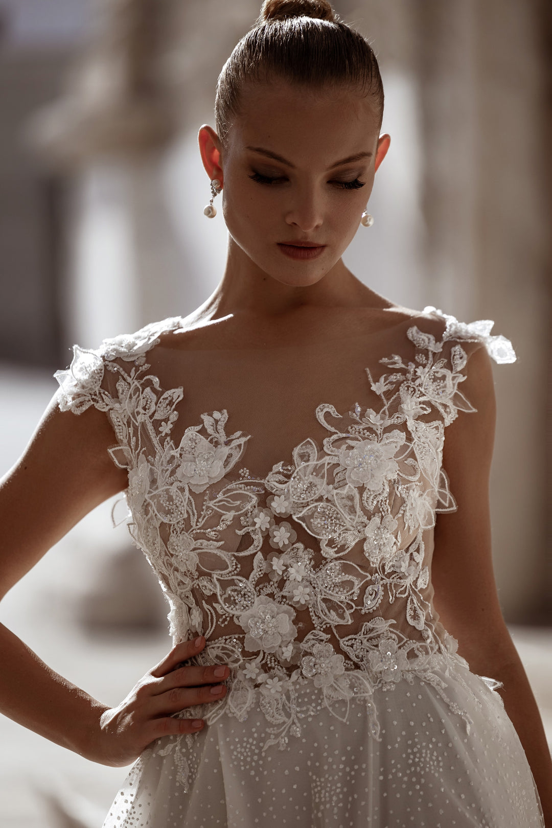 Wedding Gown A-line MADIONI PETUNIA