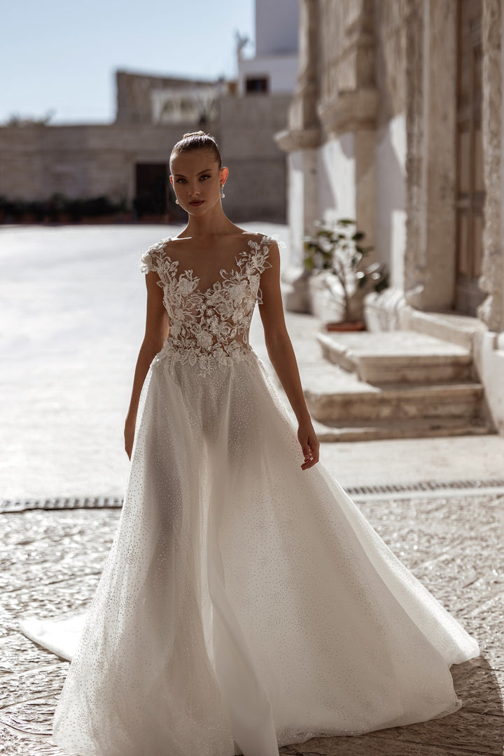 Wedding Gown A-line MADIONI PETUNIA