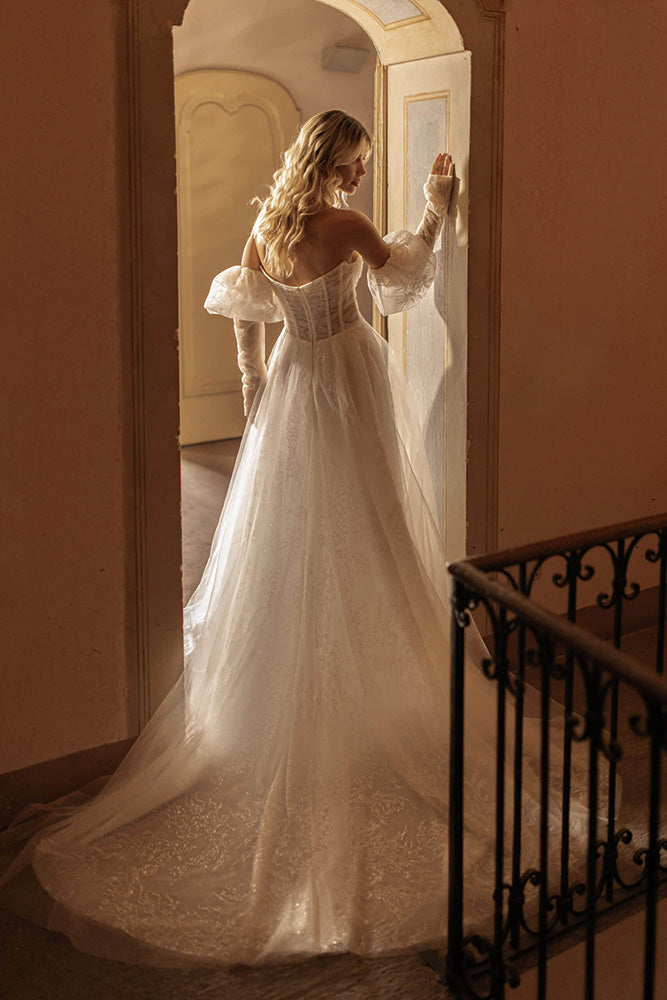 Wedding Gown A-line GIOVANNA Sabrina