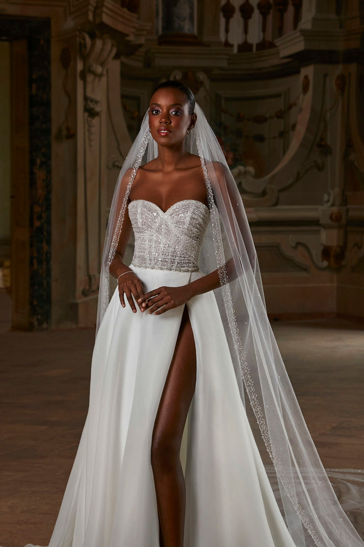 Wedding Gown A-line Demetrios Style 8204