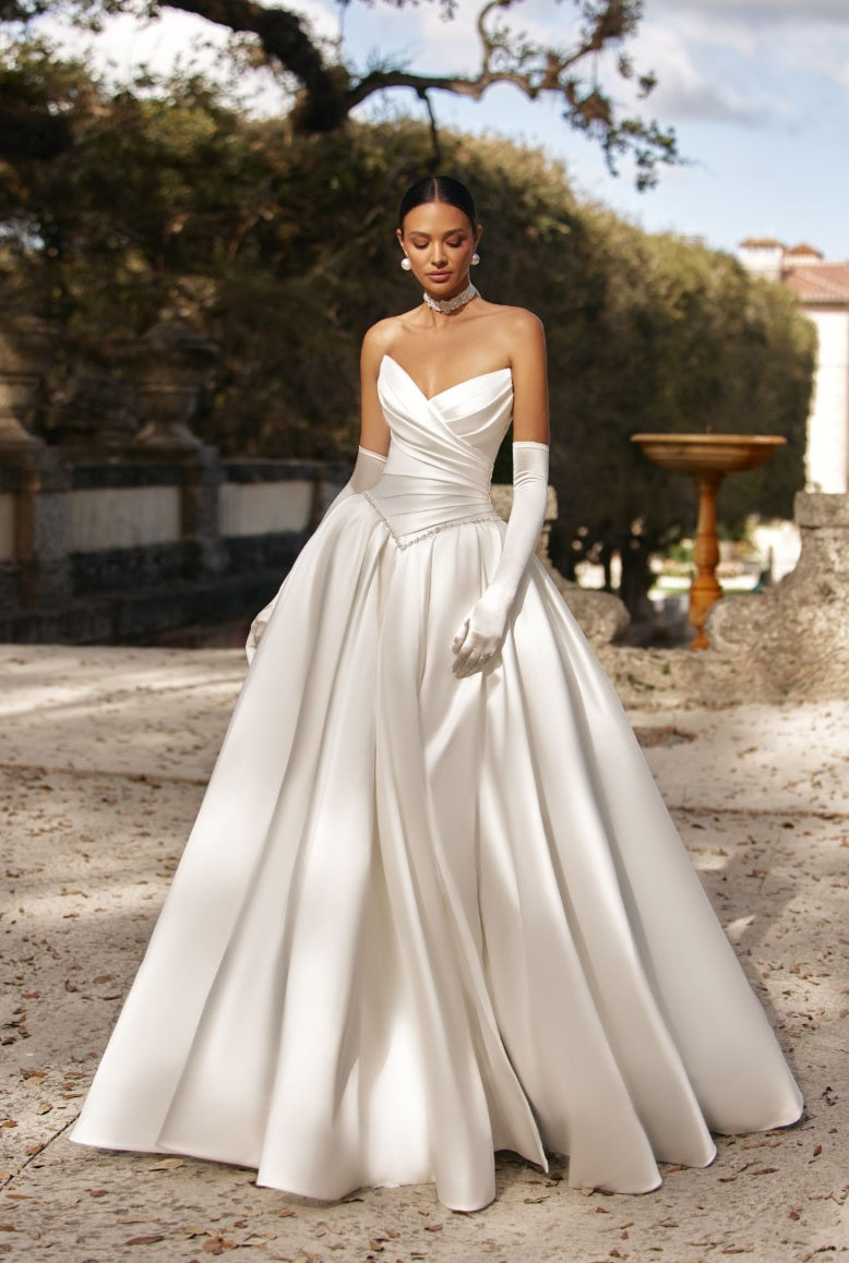Wedding Gown A-line Ballgown OKSANA MUKHA Brie