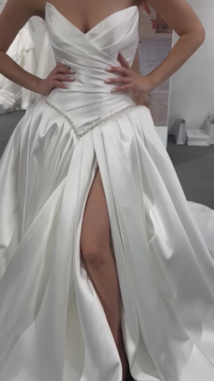 Wedding Gown A-line Ballgown OKSANA MUKHA Brie